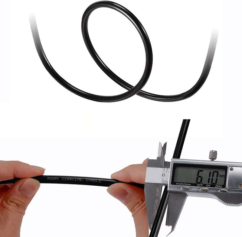 8m N Male To BNC Male RG8X RF Coaxial Cable