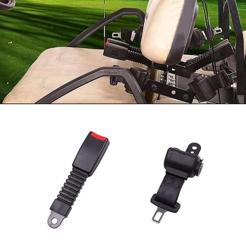 Golf Cart Automatic Seat Belts Forklift Play Toy Car Safety Belts(Half Roll + 20cm Semi-enclosed Bas