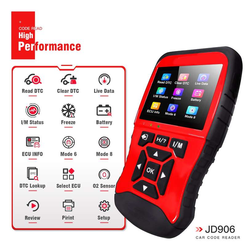 OBD Car Engine Fault Detector ELM327 Car Code Reader Card(JD906)