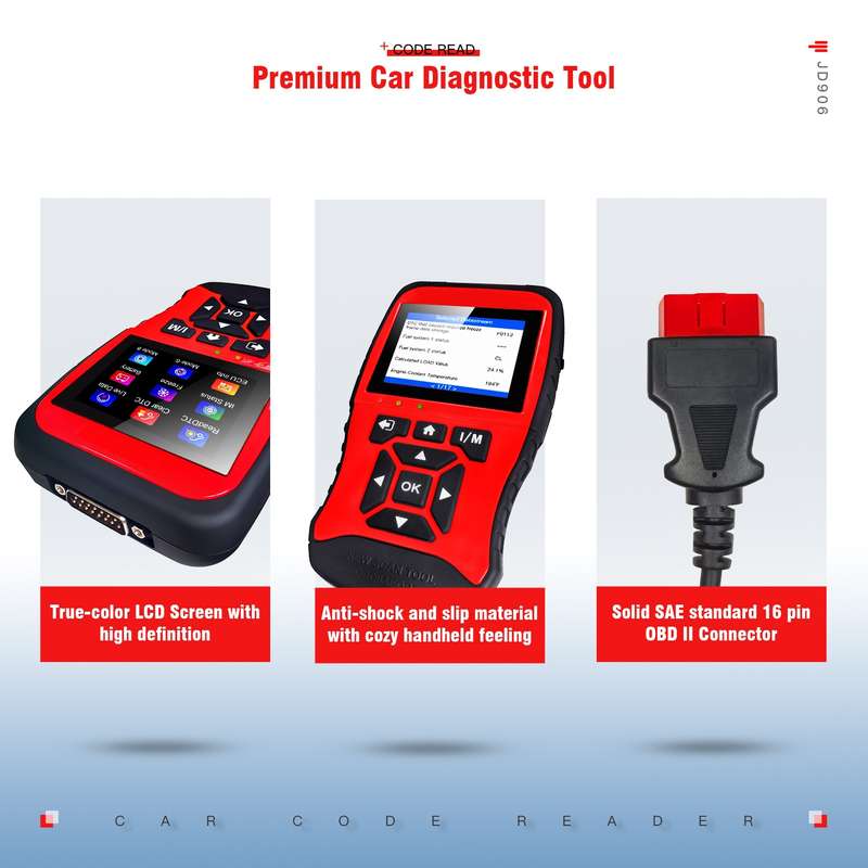OBD Car Engine Fault Detector ELM327 Car Code Reader Card(JD906)