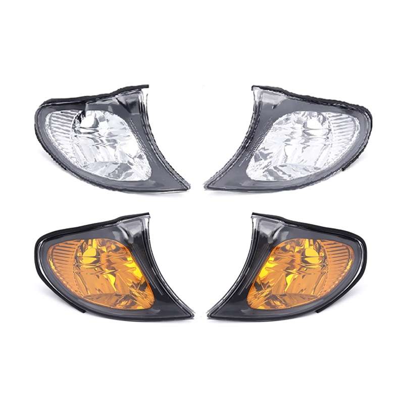 For 2002-2005 BMW 3 Series E46 Car Front Corner Parking Turn Signal Lights(White Right OE 6313716586