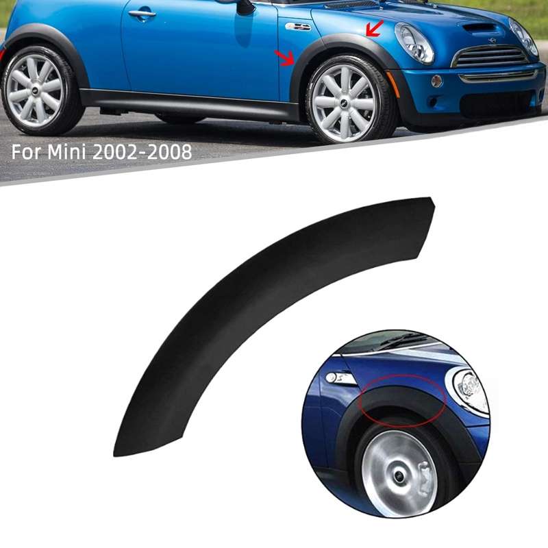 For 2002-2008 BMW Mini R55 Front Wheel Eyebrow Hood Fender(Right Front OE 51131505866)