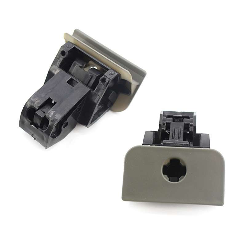For 2002-2009 Volkswagen Polo OE 6Q0857131D Glove Box Lid Handle, Color: Gray With Holes