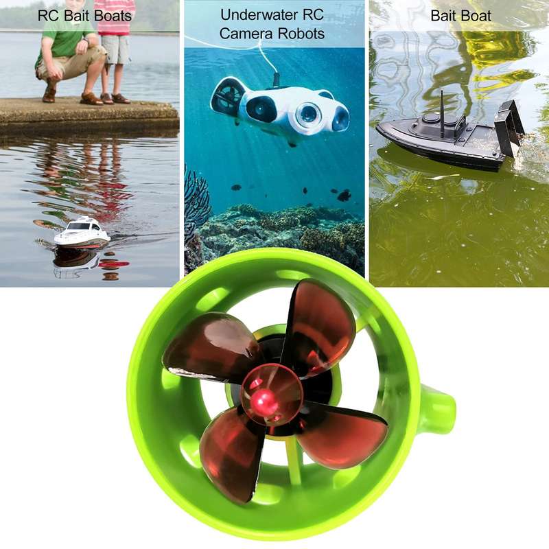 12-24V Ship Model Underwater Propeller Underwater Robot ROV Waterproof Brushless Motor(CW)