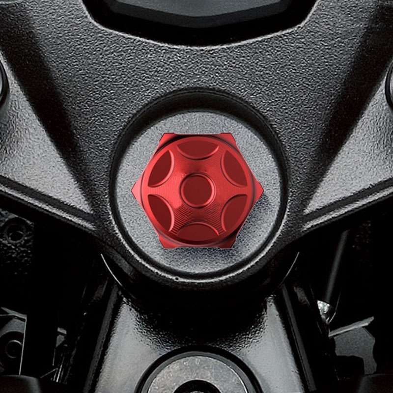 Motorcycle Light Bee Uplink Screws Uplink Modification Screws Decorative Cover(Blue)