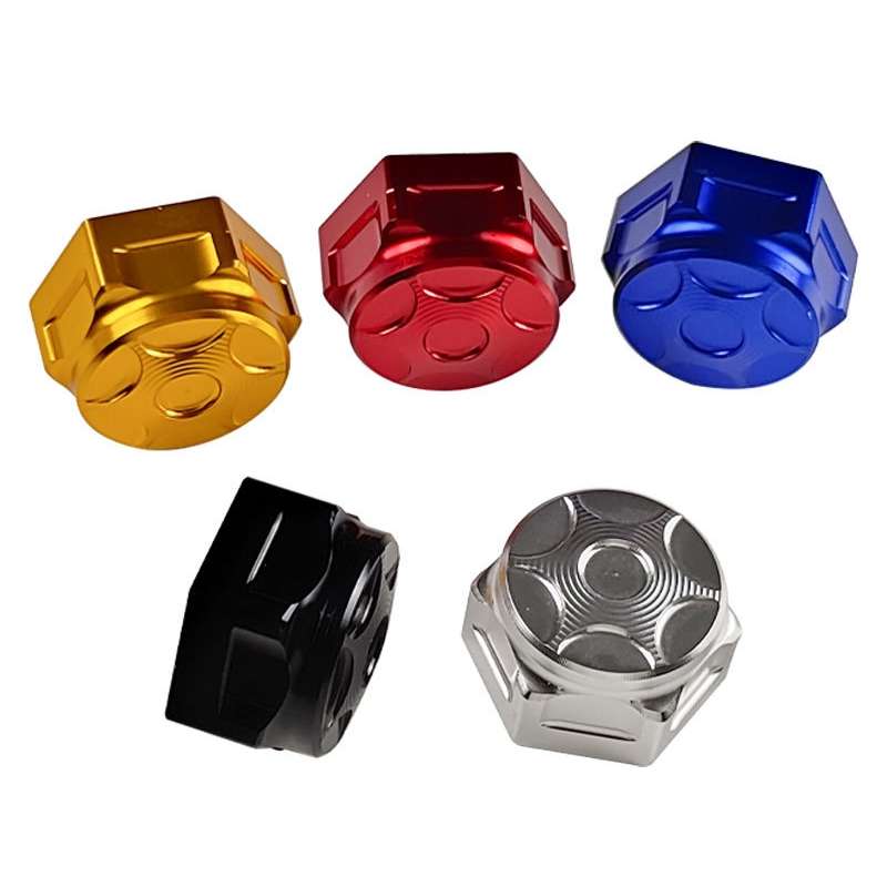 Motorcycle Light Bee Uplink Screws Uplink Modification Screws Decorative Cover(Blue)
