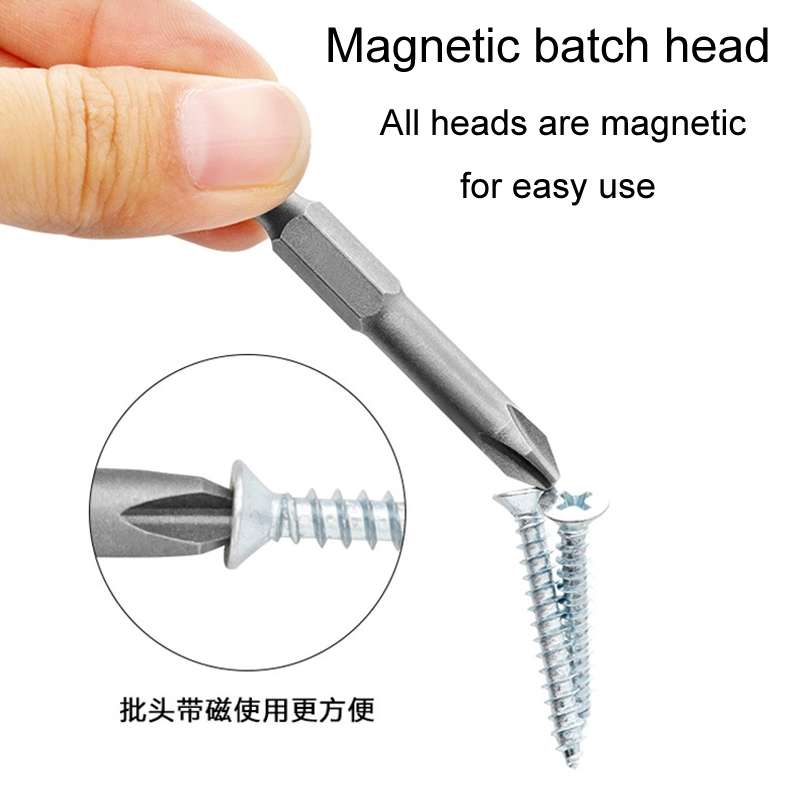 5pcs / Set Profile Bit Chrome Vanadium Steel Bit Set Appliance Repair Electrical Drill Accessories W