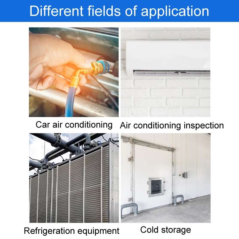 Car Household Air Conditioning And Refrigeration Equipment Fluoridation High And Low Pressure Fittin
