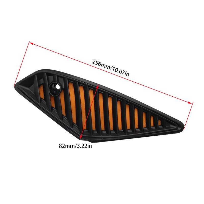 For KTM 1290 Air Filter Dust Cover(Black Orange)