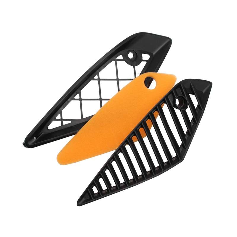 For KTM 1290 Air Filter Dust Cover(Black Orange)