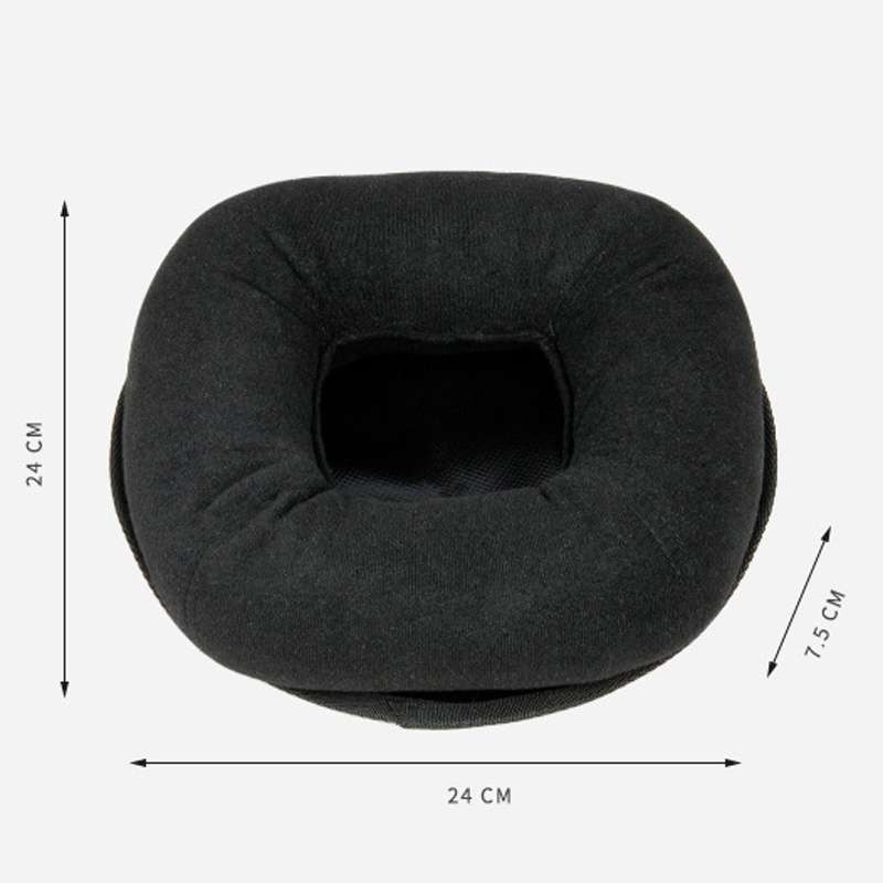 Multifunctional Household Helmet Support Pads Ventilator Motorcycle Helmet Placement Base(Black)