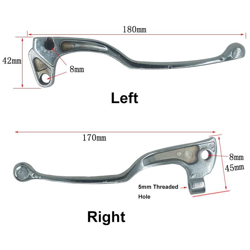 Motorcycle Brake Handle Horn Clutch Brake Assembly For Yamaha YZ / XT / TT / IT