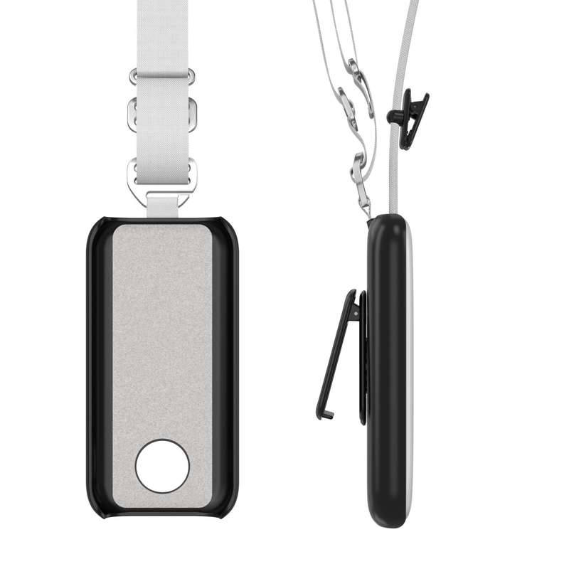 For Apple Vision Pro Battery PC Case Holder With Belt Clip And Shoulder Strap VR Headset Accessory(B