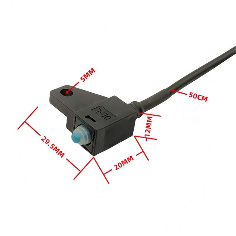 Motorcycle Electric Vehicle Brake Power-Off Switch Scooter Front Rear Disc Brake Switch With Wire(Le