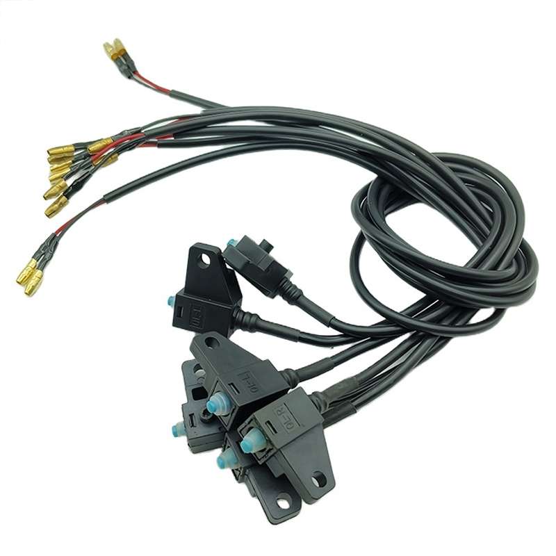 Motorcycle Electric Vehicle Brake Power-Off Switch Scooter Front Rear Disc Brake Switch With Wire(Le