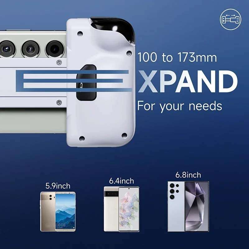 EasySMX M05 Mobile Gaming Controller For Type-C Mobile Phones And IPhone 15 Series With Hall Tr