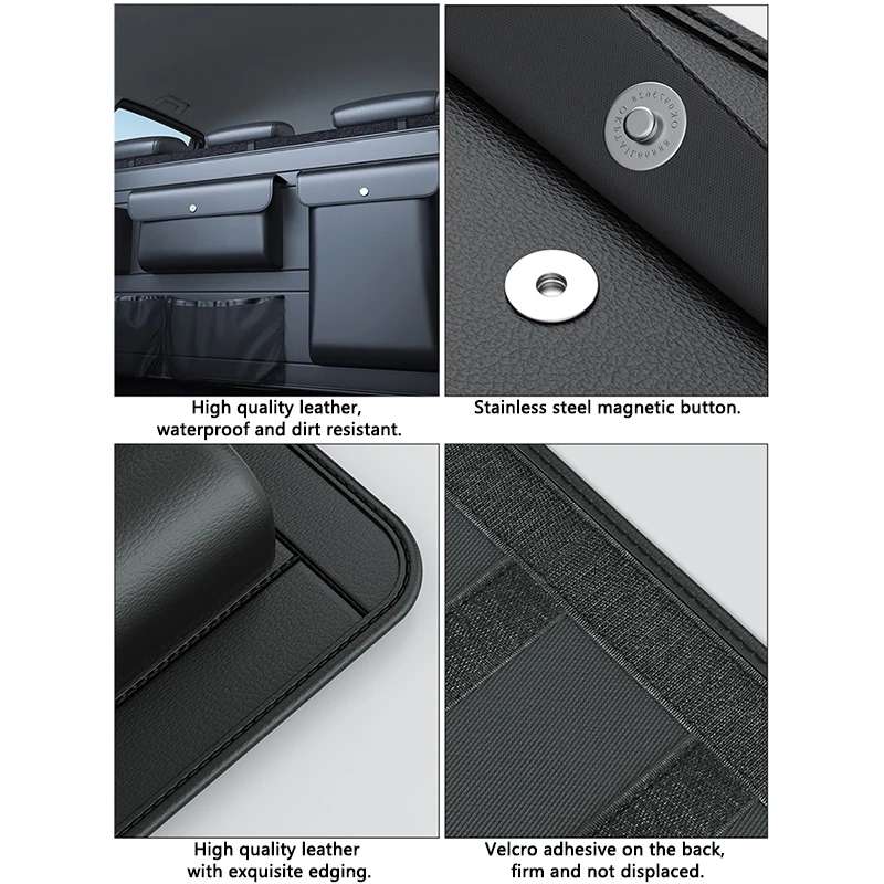 Car Trunk Multifunctional Storage Bag(Black)