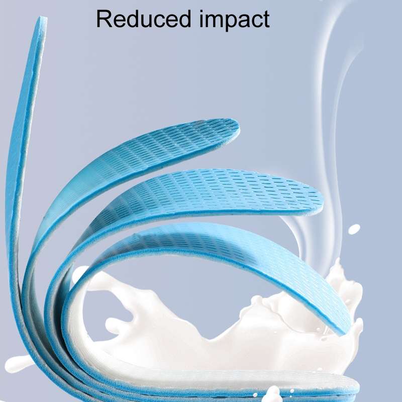 1pair Summer Thin Anti-Odor Sweat Insole Unisex Breathable Soft Shoes Insoles, Size: 43-44(Beig