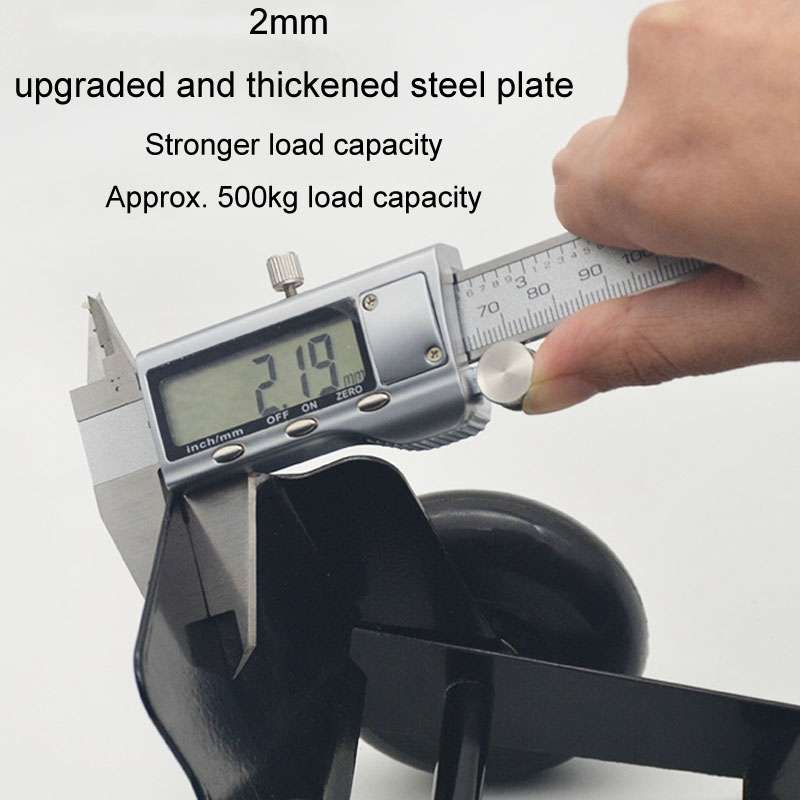 Motorcycle Moving Trailer Device Flat Tire Booster Emergency Electric Vehicle Tractor, Color: Silver