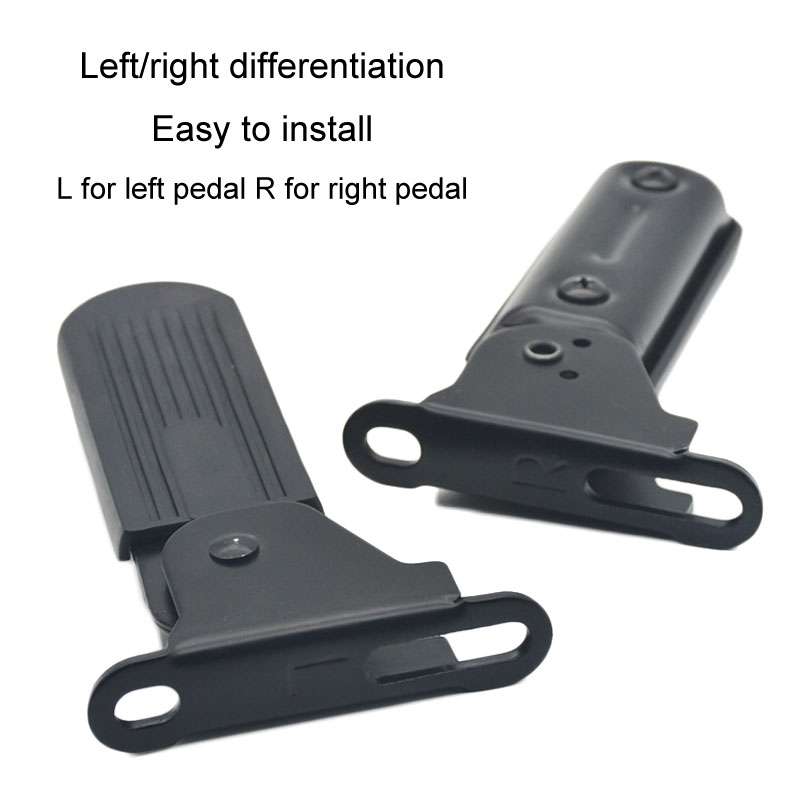 Electric Vehicle Folding Front Footrest Electric Moped Front Pedal, Model: 5cm Iron