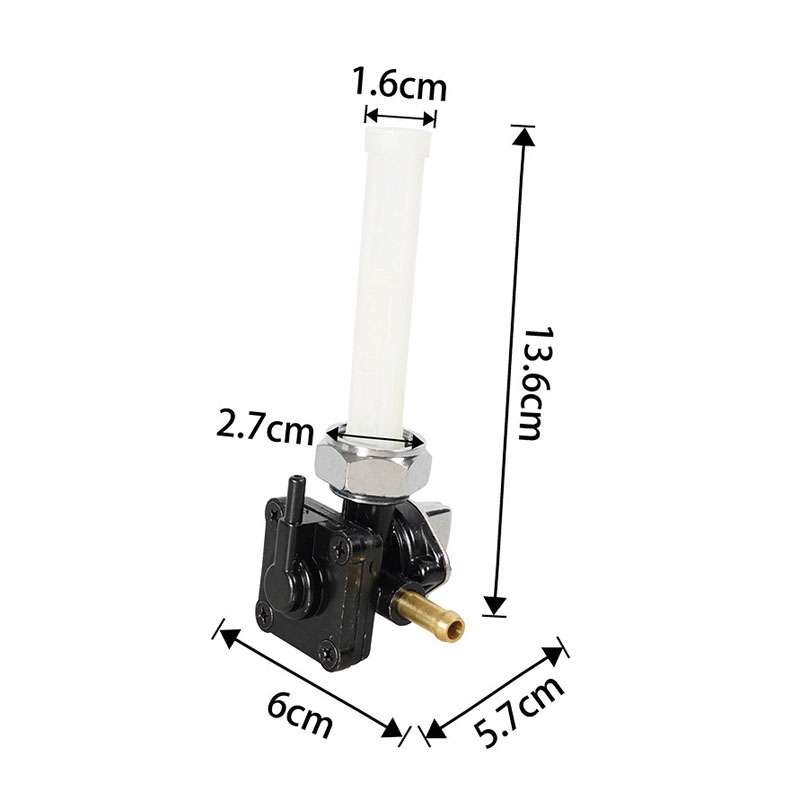 For Harley FLST FXST FLT 1995-2001 61338-94D 22mm Fuel Valve Petcock With Male Thread