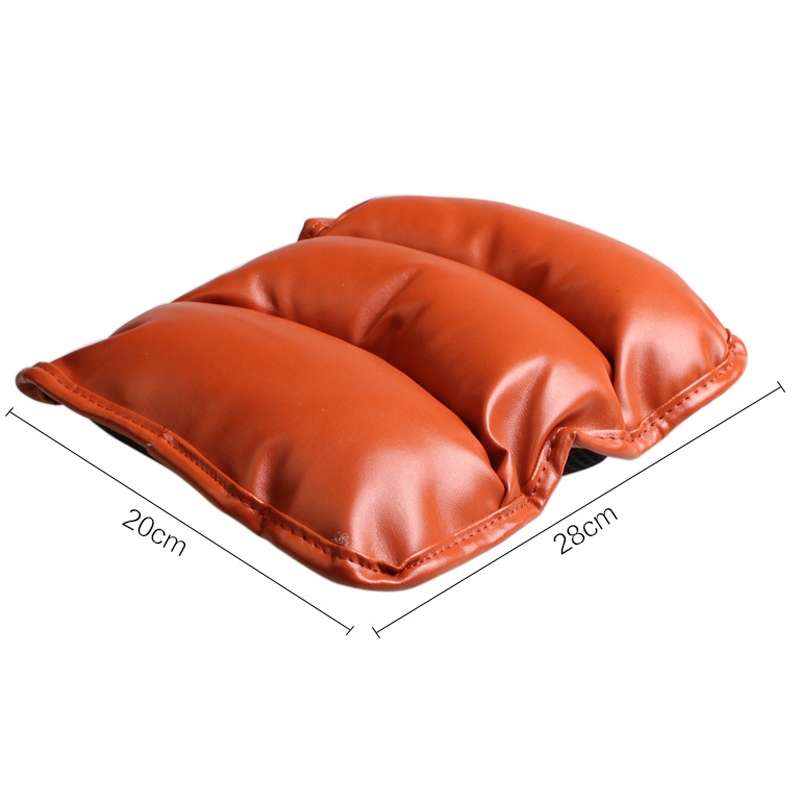 Car Armrest Heightening Pad PU Leather Interior(Random Color Delivery)