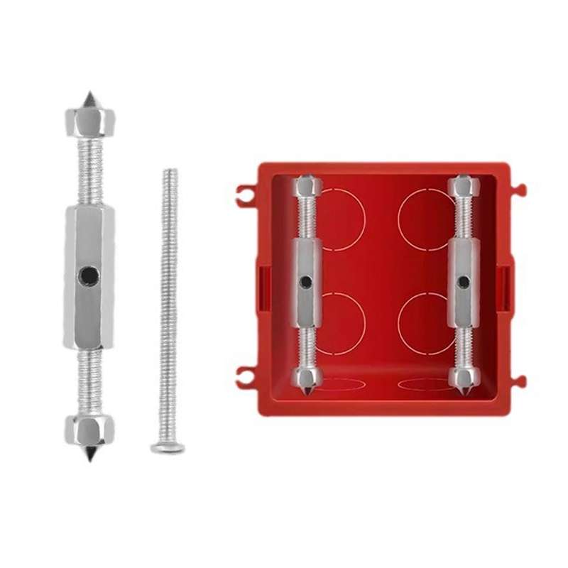 Type 118 10pcs Universal Wire Concealed Box Repairer Switch Socket Base Box Repair Support Rod Fixin