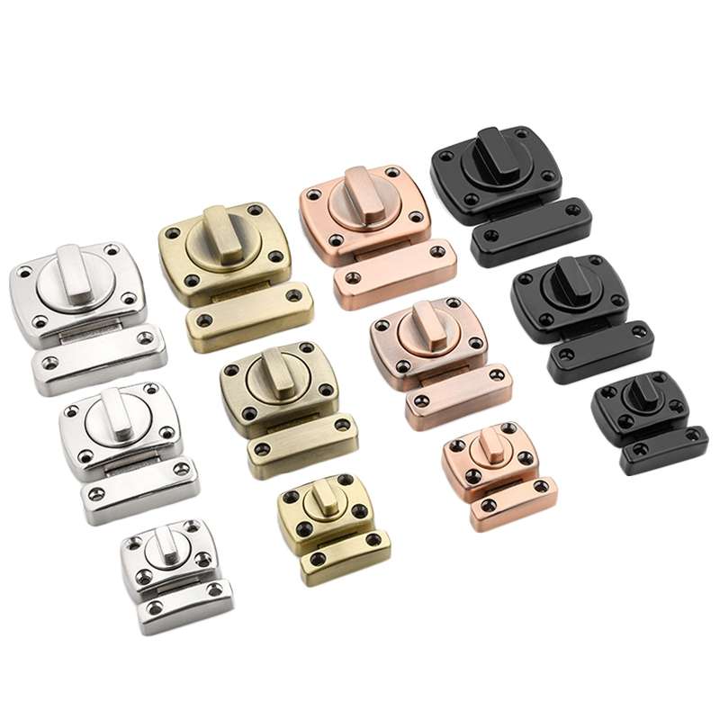 Secure Your Space: Small Silver Stainless Steel Rotate Bolt Latch for Maximum Protection