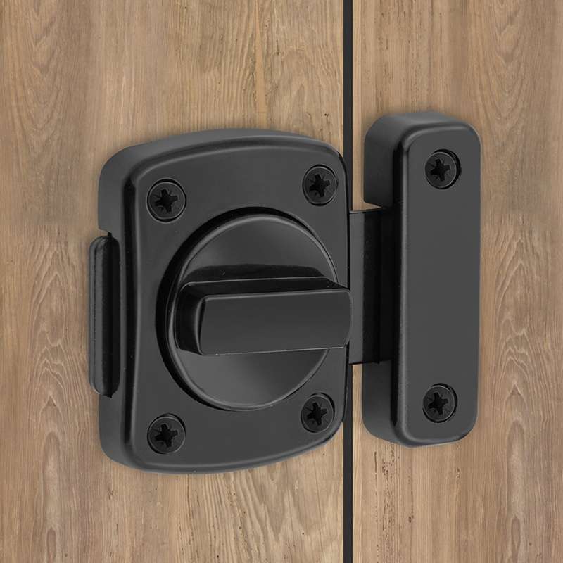 Stainless Steel Rotate Bolt Latch Anti-Theft Security Bathroom Door Lock Spring Latch, Specific