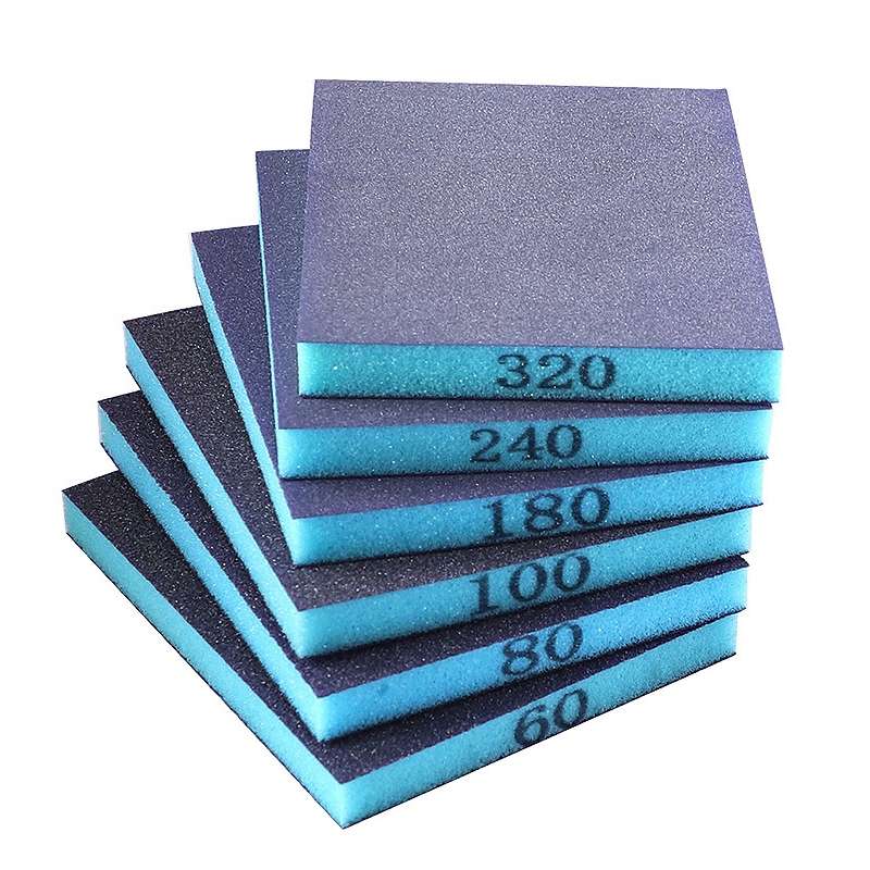 240# Woodworking Polishing Metal Rust Removal Wet And Dry Sponge Sandpaper