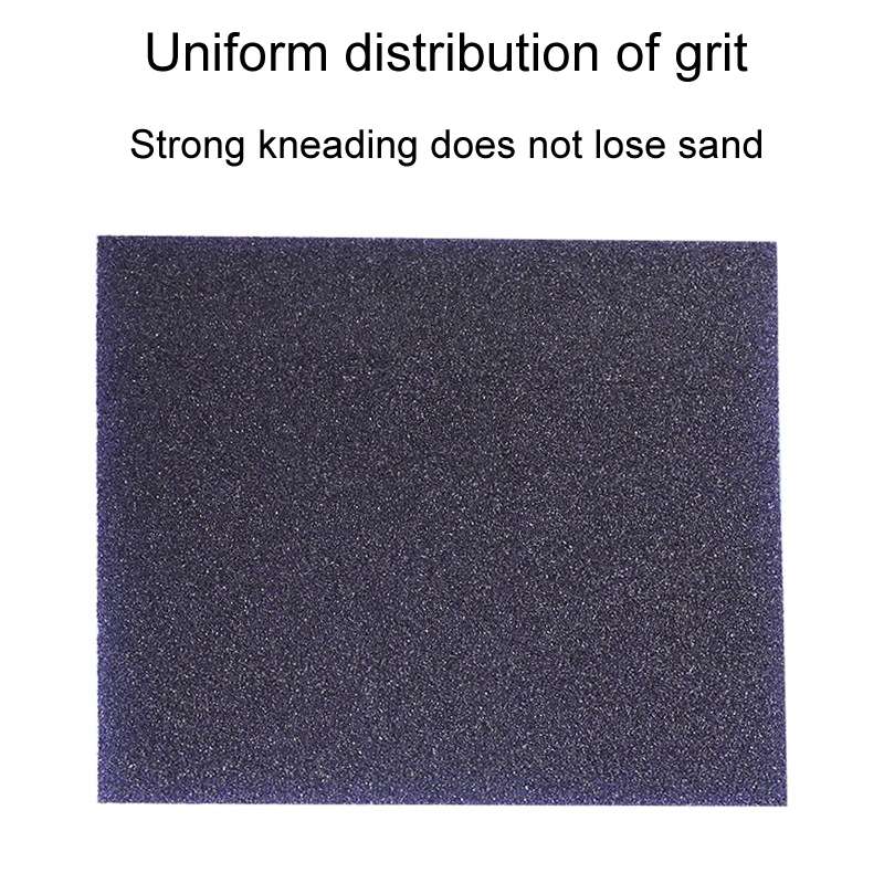 240# Woodworking Polishing Metal Rust Removal Wet And Dry Sponge Sandpaper