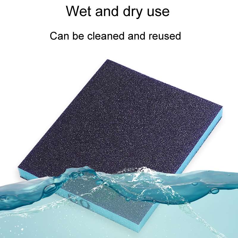 240# Woodworking Polishing Metal Rust Removal Wet And Dry Sponge Sandpaper