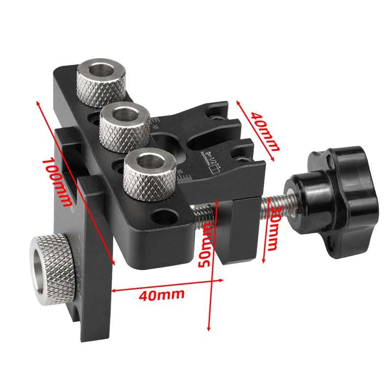 Ganwei 3 in 1 Mini Woodworking Positioning Punch Embedded Parts, Model: MG0-001-0048-B