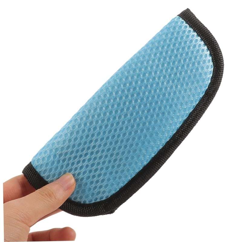 Car Shoulder Pad Holder Child Seat Belt Shoulder Guard, Color: Sky Blue