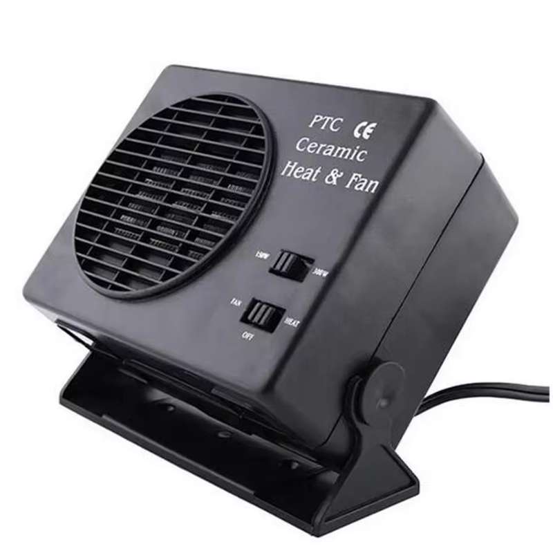 Car Heater Heating Fan Car Window Defroster(Black)