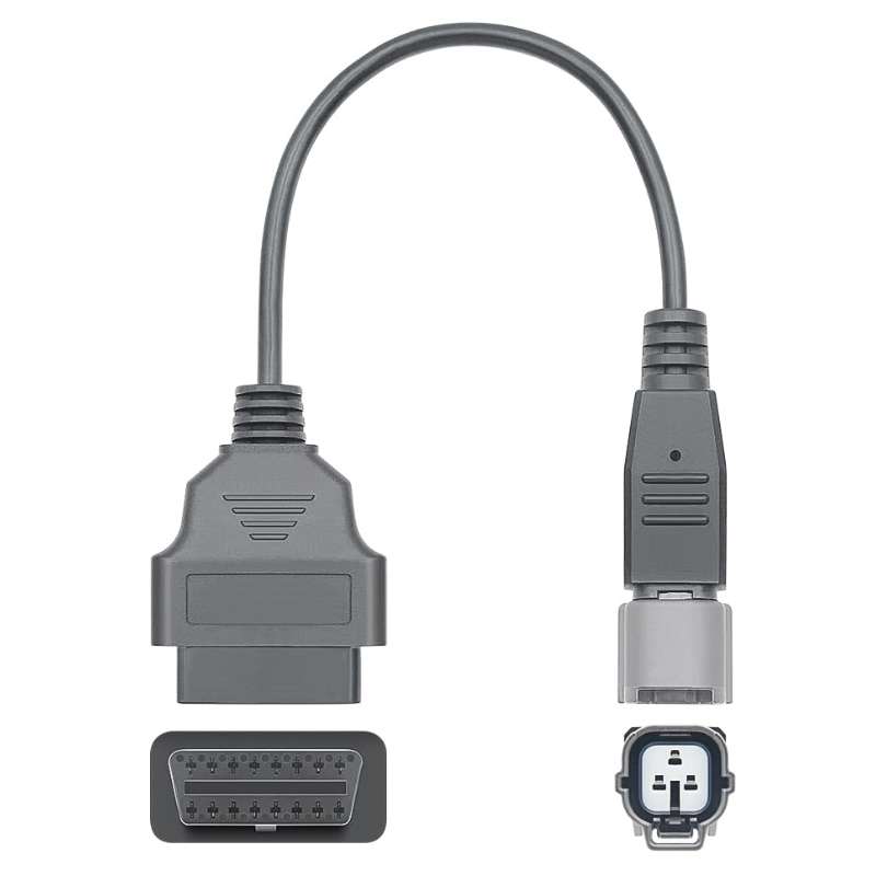 For Yamaha Jet Ski 3-Pin OBD Female Diagnostic Cable Adapter(30cm)