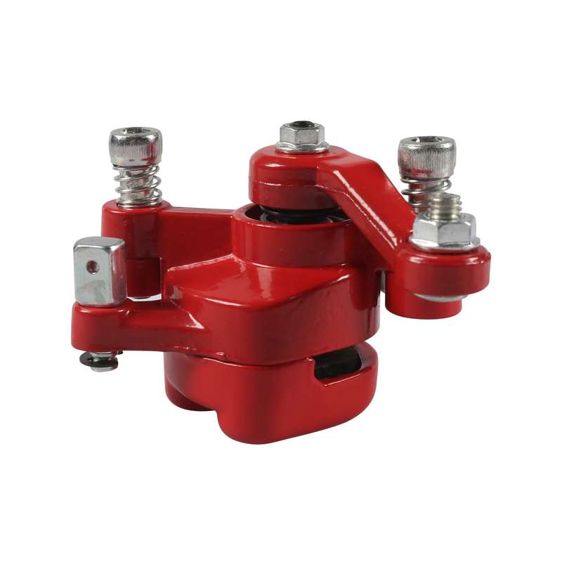 Motorcycle Disc Brake Caliper Pads For ATV Harley 49CC Trotting Red Left Accessory Kits