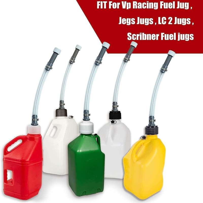 2pcs Racing Interface Fuel Fill Hose