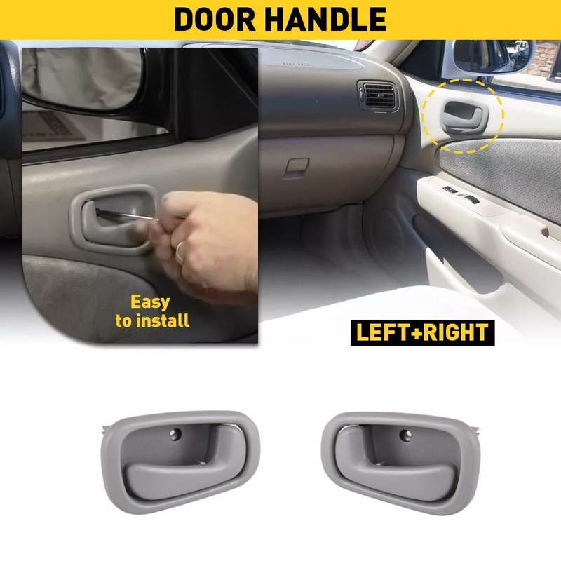 For Toyota Corolla Door Inner Handle Modification Accessories, Specifications: RH+LH x 2