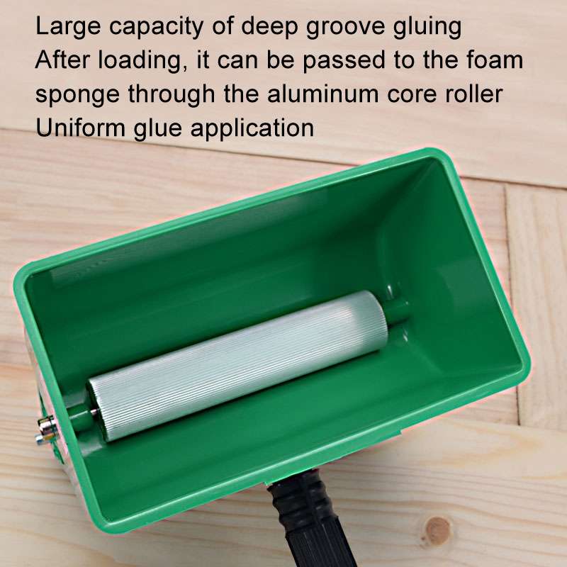 MYTEC Manual Glue Applicator Roller Type Gluer Small Manual Gluing Machine, Style: 3 inch Adjustable