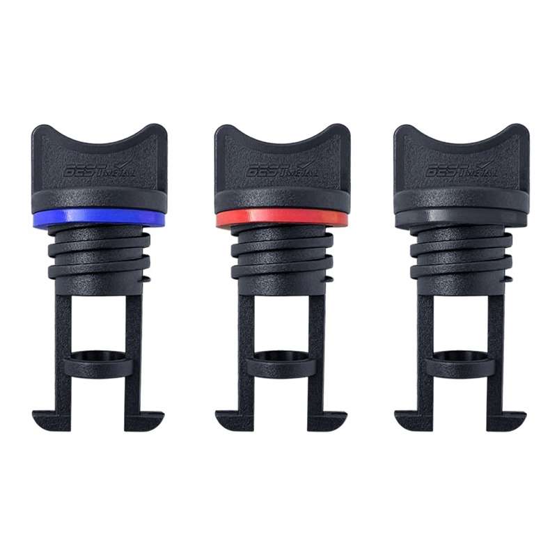 BSET MATEL 19mm Nylon Marine Drain Plug Bilge Outlet Plug(Blue)