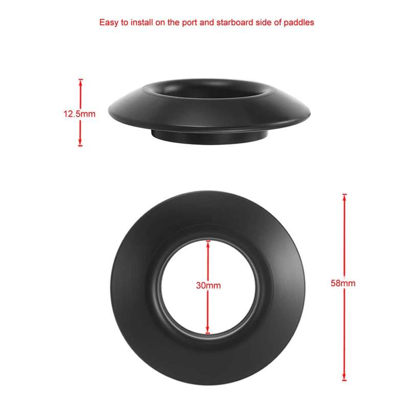 Kayak Paddle Plastic Water-Retaining Waterproof Ring(4pcs /Set)