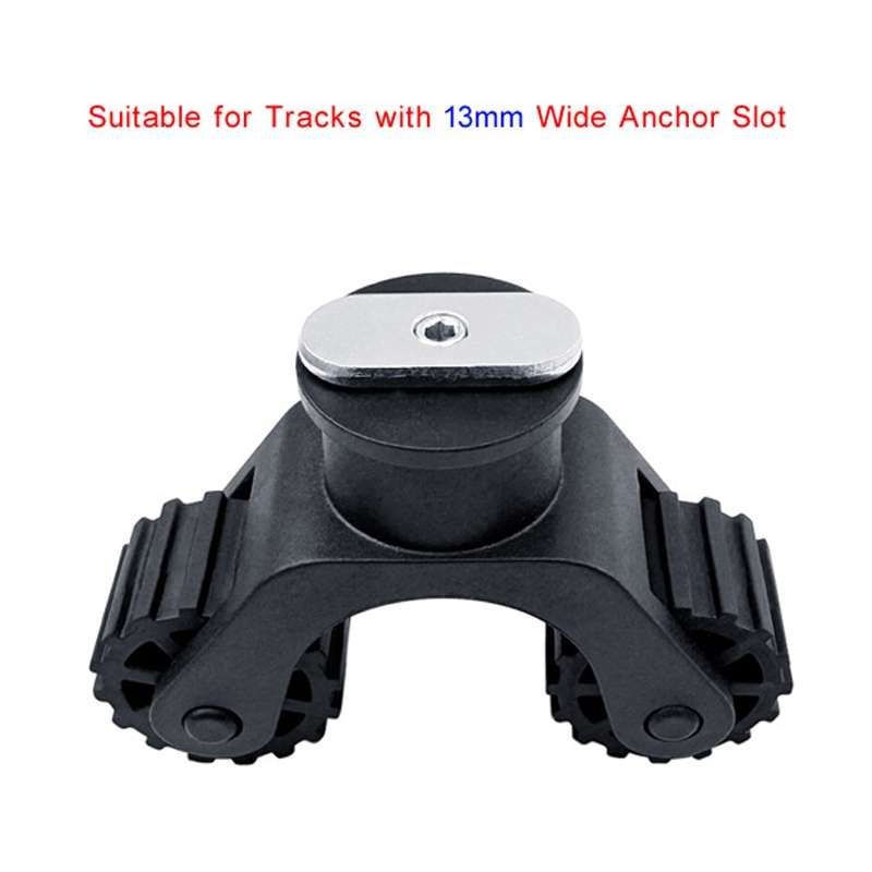 Canoe Paddle Fishing Rod Holder Rail Bracket Kayak Accessories, Specification: 12 Inch Rail