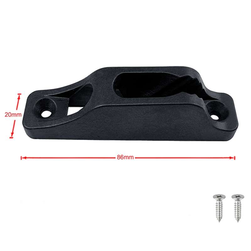 1pcs 86x20mm Marine Nylon Rope Clamp Accessories