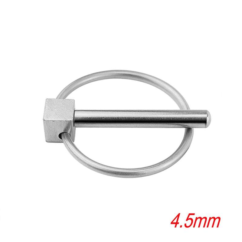 4.5mm 316 Stainless Steel Marine Hardware Spring Safety Stop, Specifications: Safety Pin
