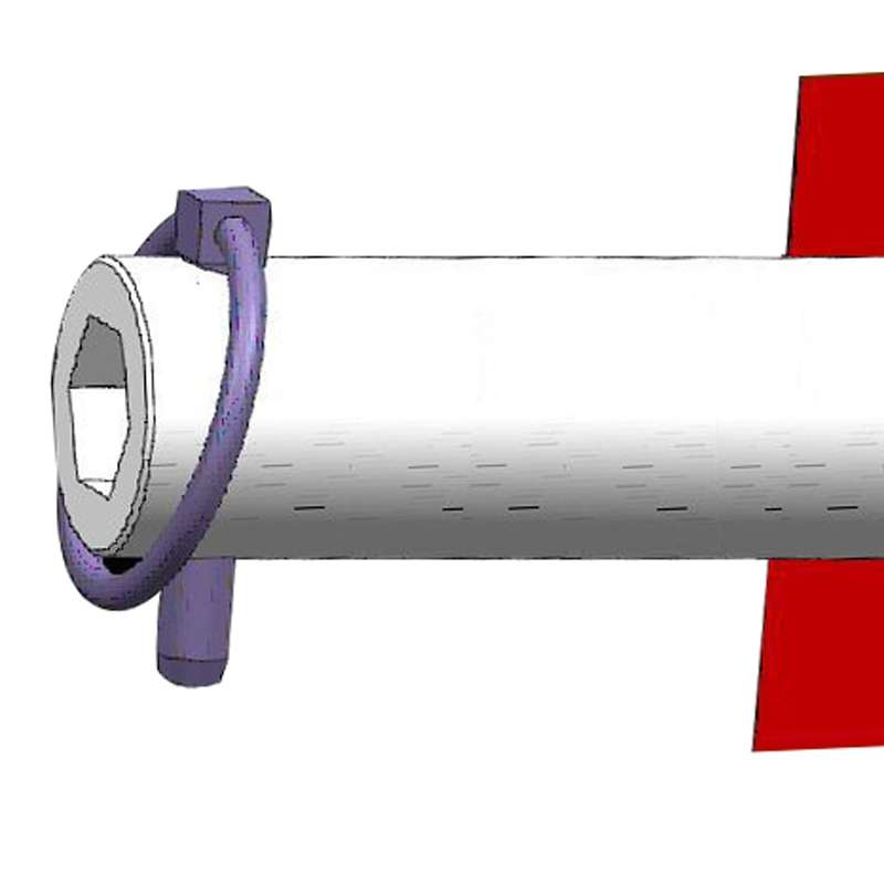 4.5mm 316 Stainless Steel Marine Hardware Spring Safety Stop, Specifications: Safety Pin