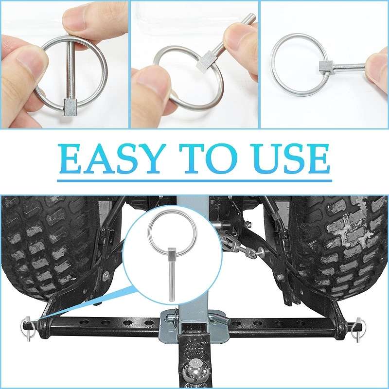 4.5mm 316 Stainless Steel Marine Hardware Spring Safety Stop, Specifications: Safety Pin
