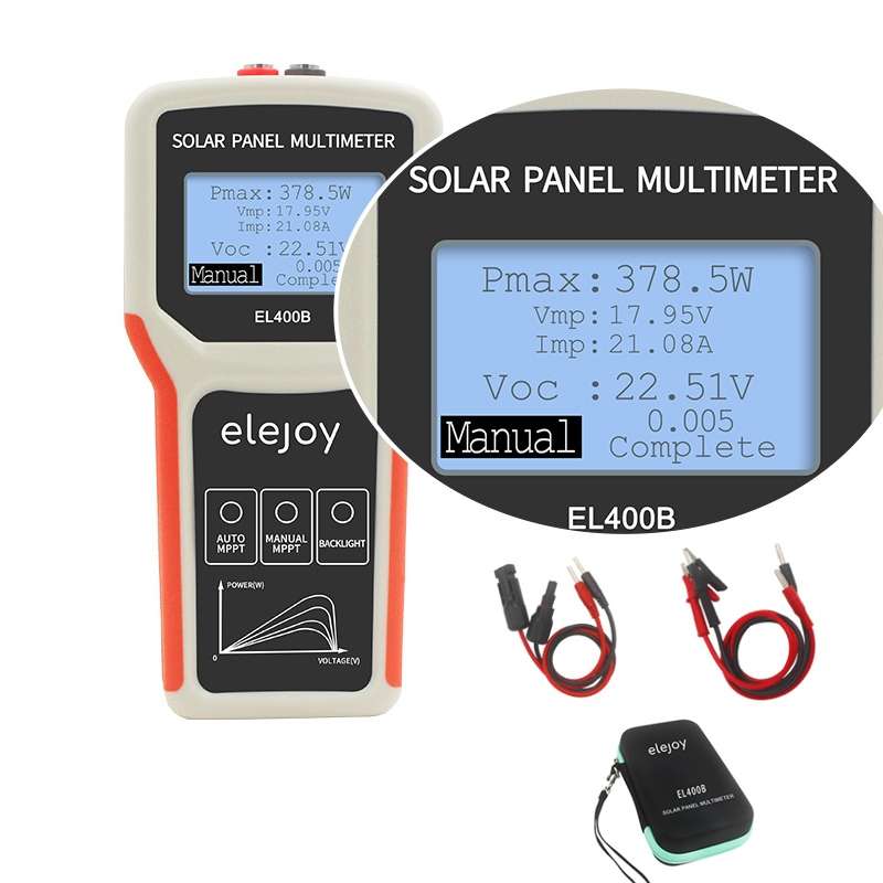 elejoy 400W MPPT Solar Photovoltaic Panel Multimeter(EL400B)