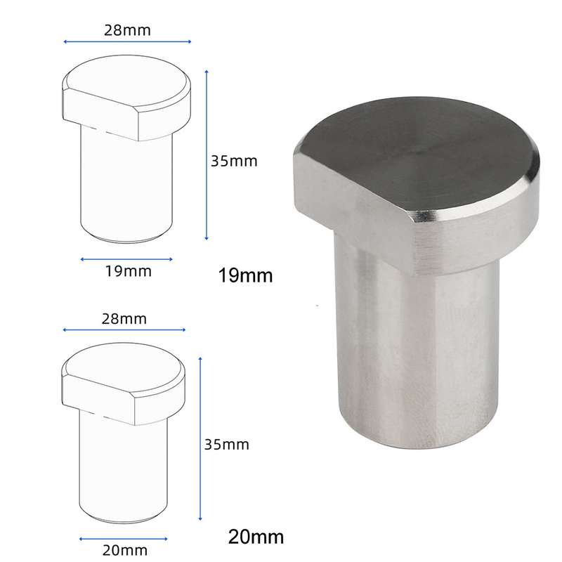 Dowel Table Clamp Quick Release Woodworking Table Limit Blocks, Style: 19mm Red Aluminum Alloy