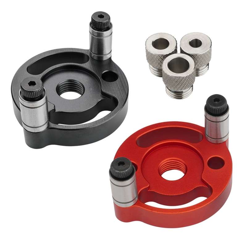 Woodworking Drill Locator Self Centering Dowelling Jig Hole Puncher Locator, Model: With 3-10mm Dril
